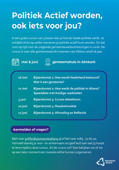 Cursus Politiek Actief