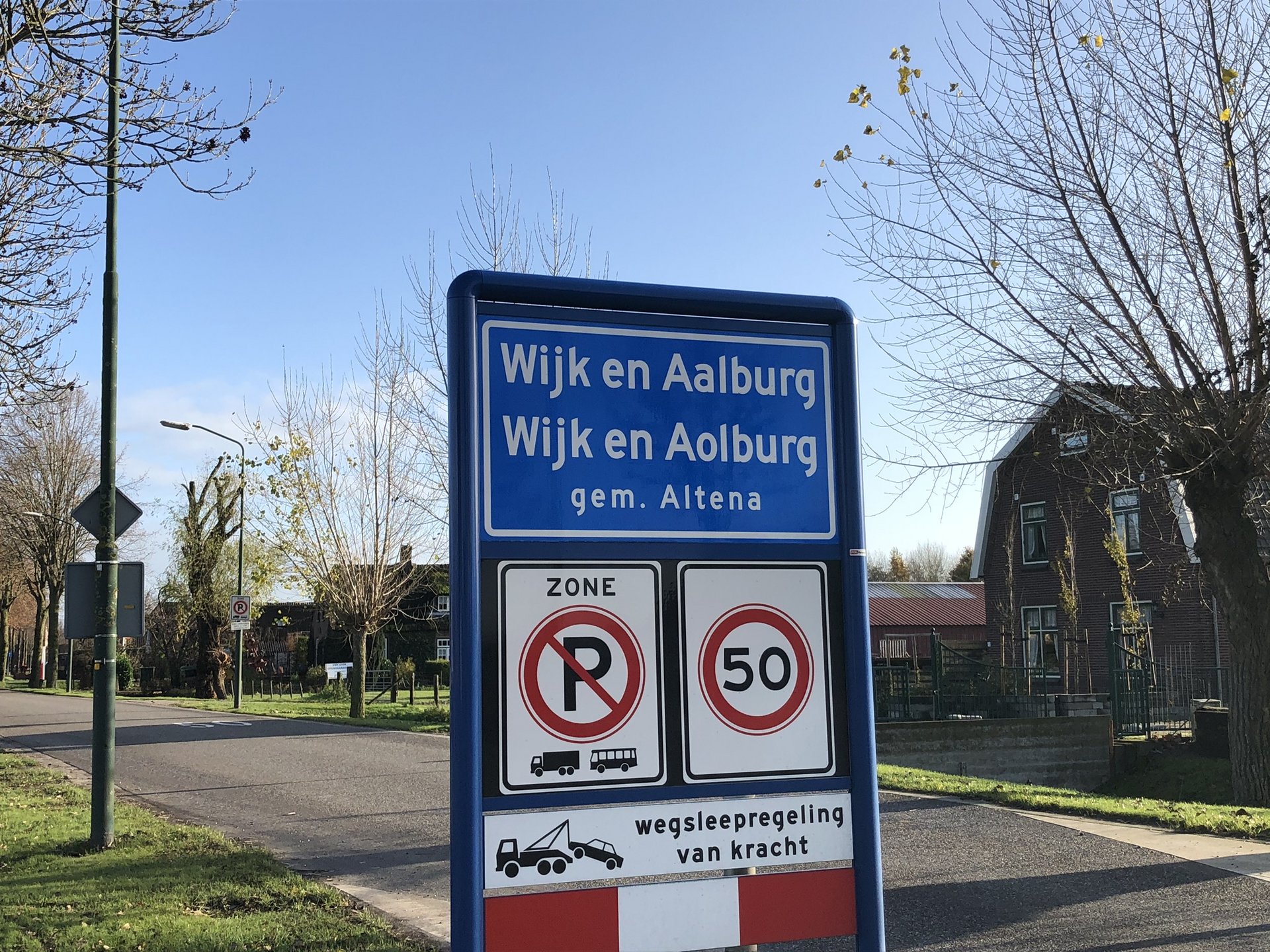 Wijk en Aalburg: werkzaamheden Perzikstraat