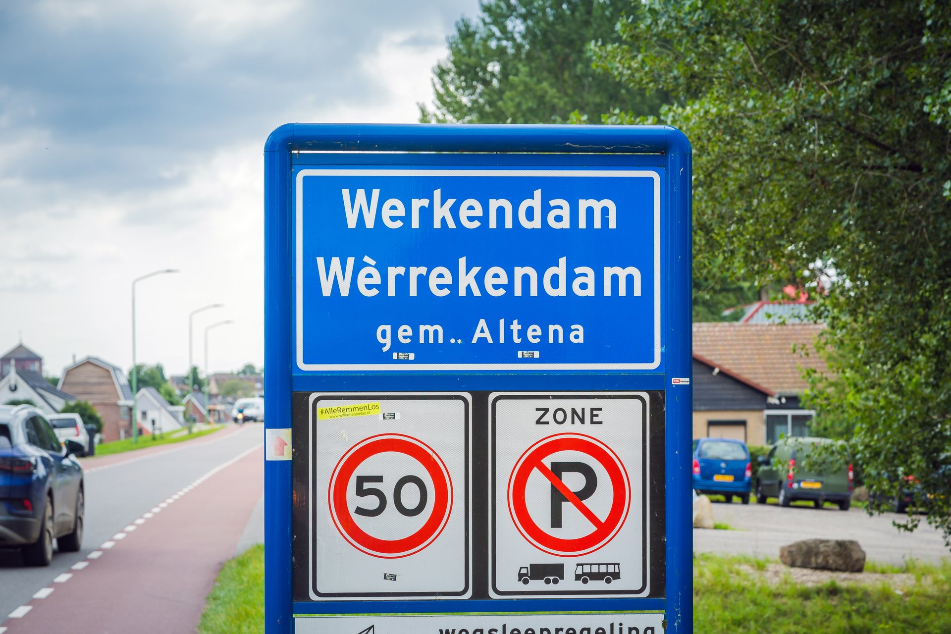 Werkendam: Verkeersmaatregelen Lange Wiep