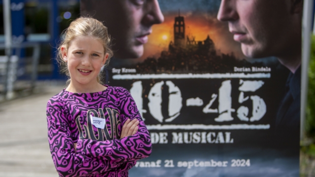 Lotte (9) uit Dussen speelt in professionele musical: ‘Ik vond de audities erg spannend’