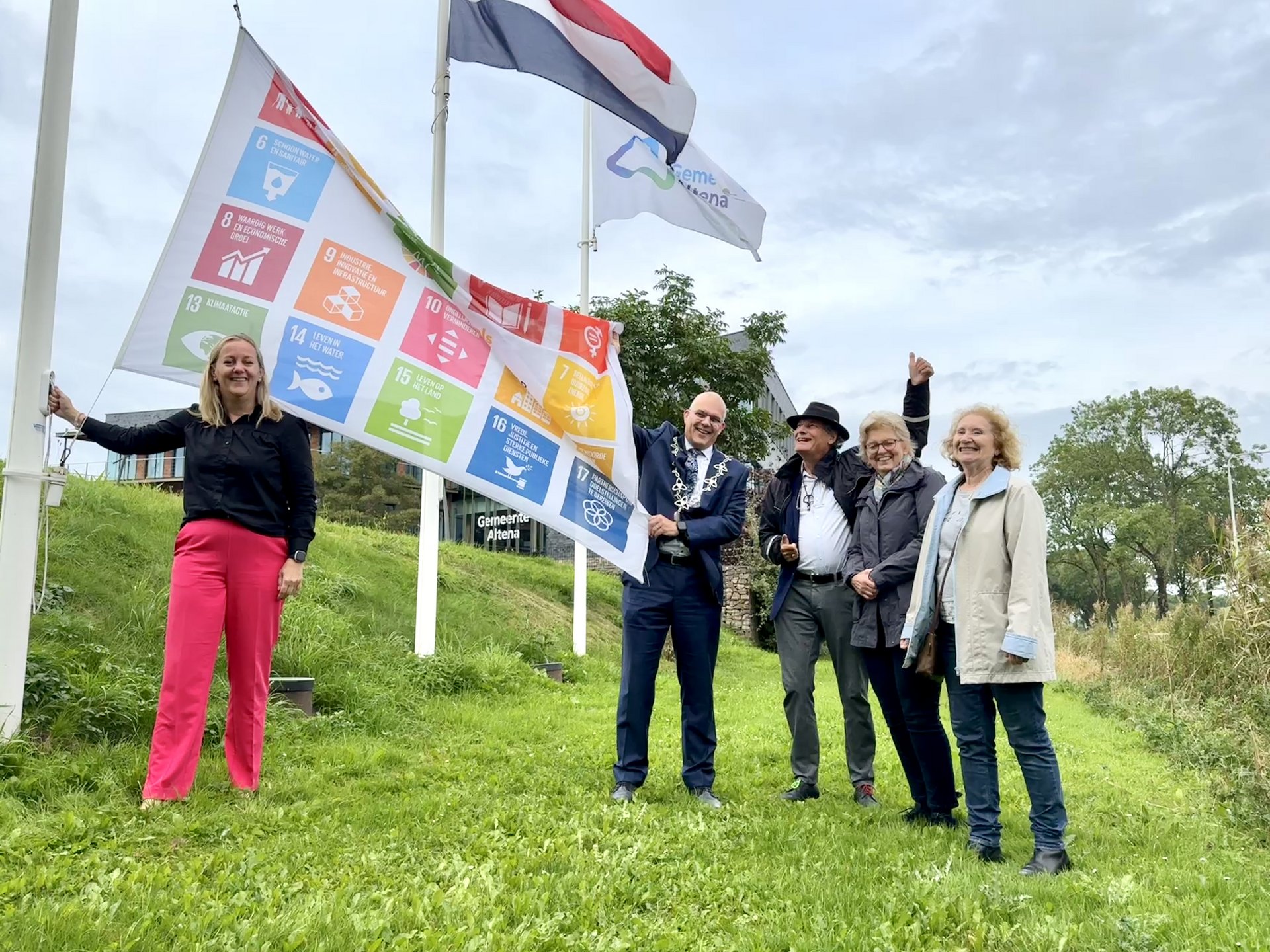 Gemeente Altena heeft Global Goals hoog in het vaandel staan