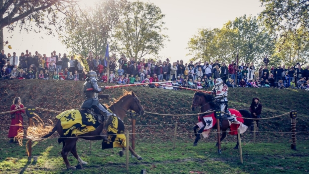 Middeleeuws weekend met riddertoernooi op Slot Loevestein