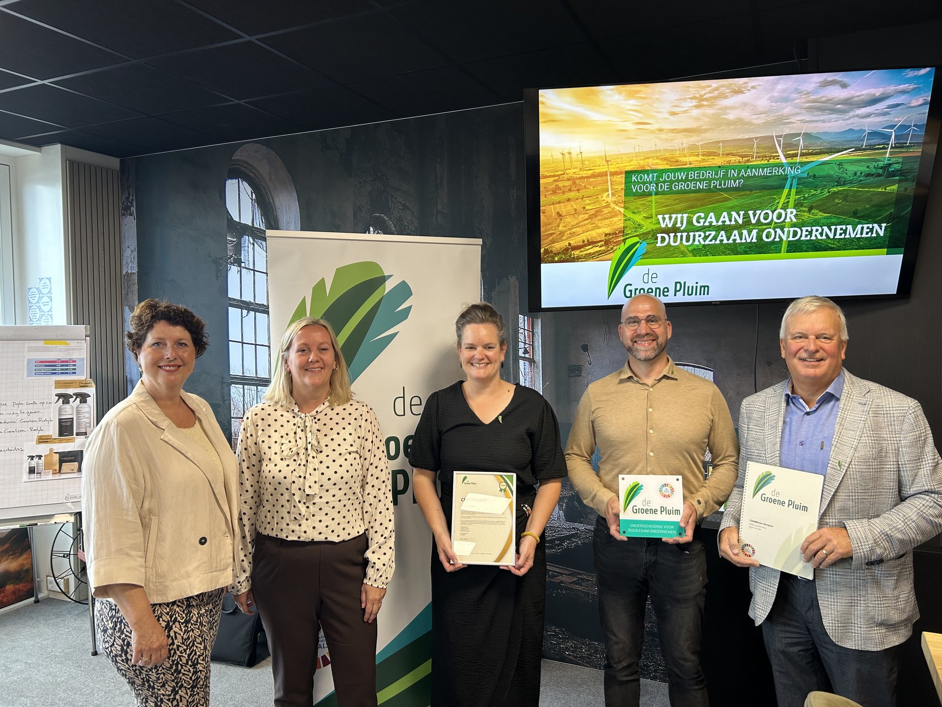 Cornelissen Reclame ontvangt Groene Pluim 2026