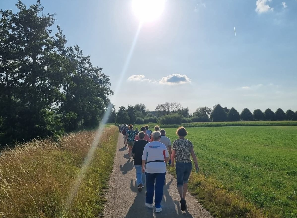 Sluit u ook aan bij de wandelgroep in uw buurt?