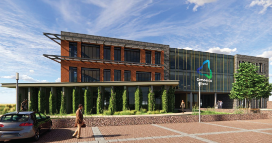 Start verbouwing gemeentehuis in oktober